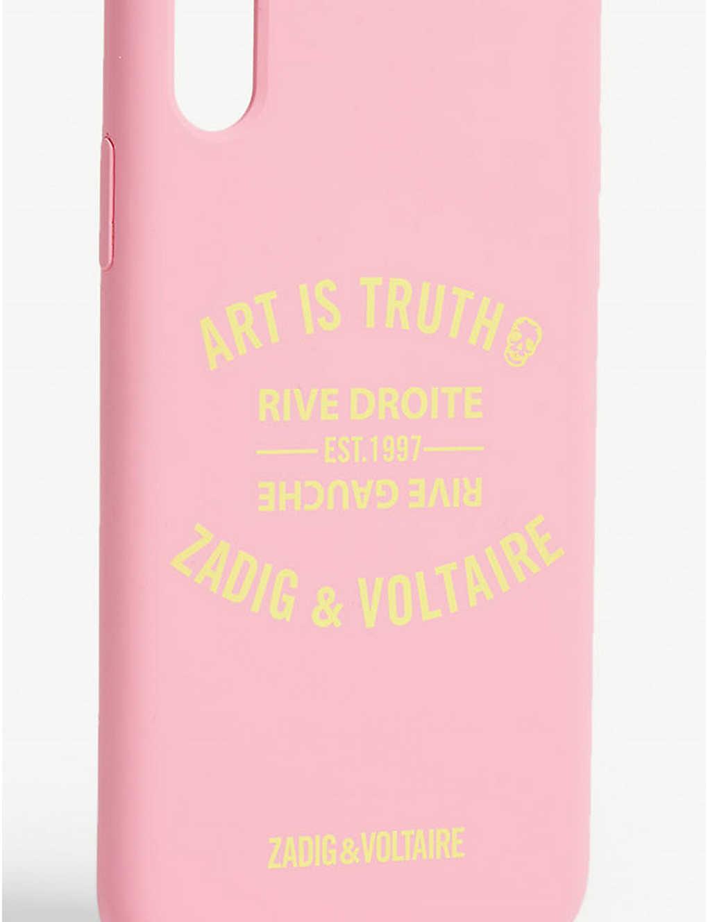 Zadig & Voltaire Art Is Truth Iphone X Case in Pink | Lyst