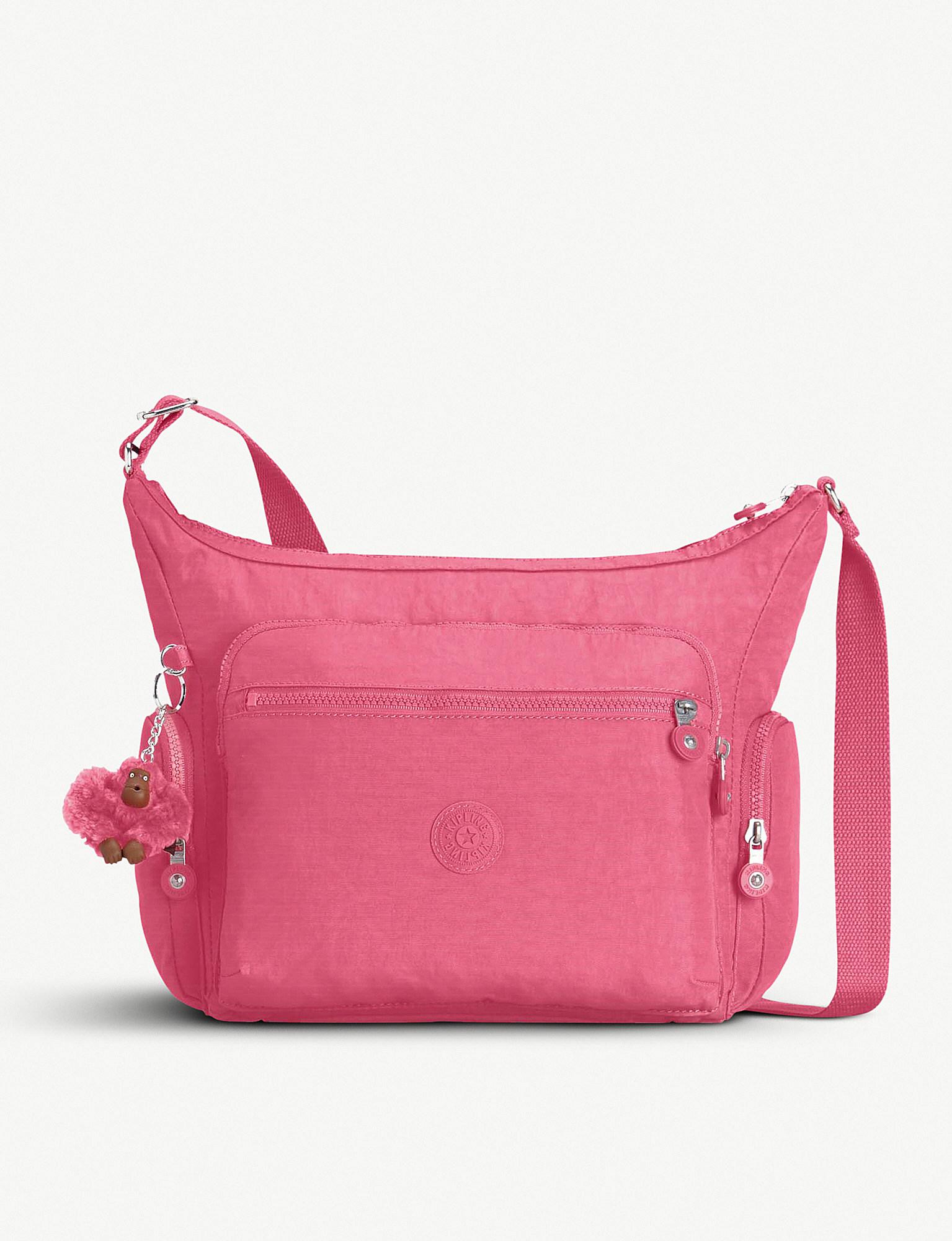 Kipling top pink purse