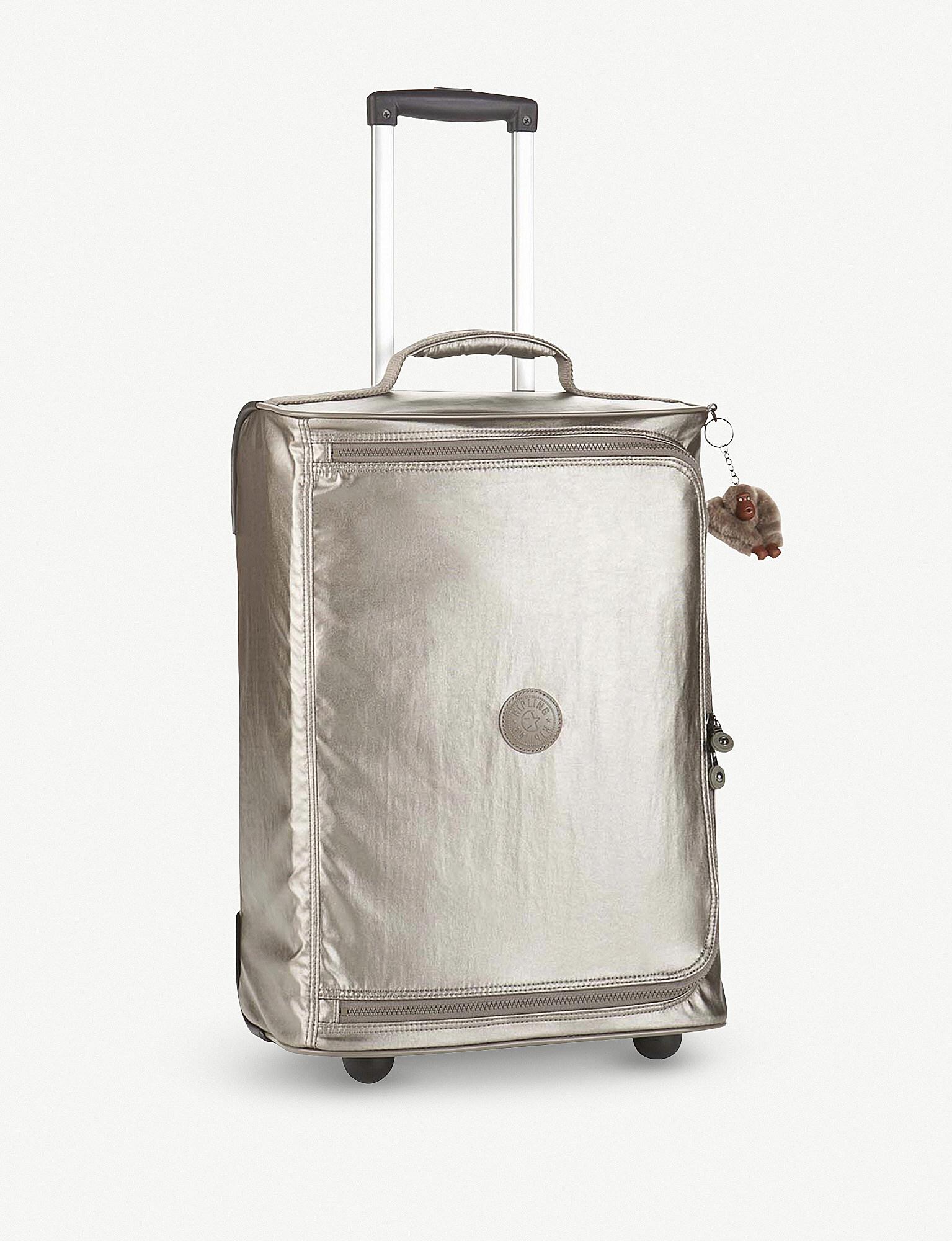 Kipling Teagan Xs Suitcase 50.5cm in Metallic for Men | Lyst