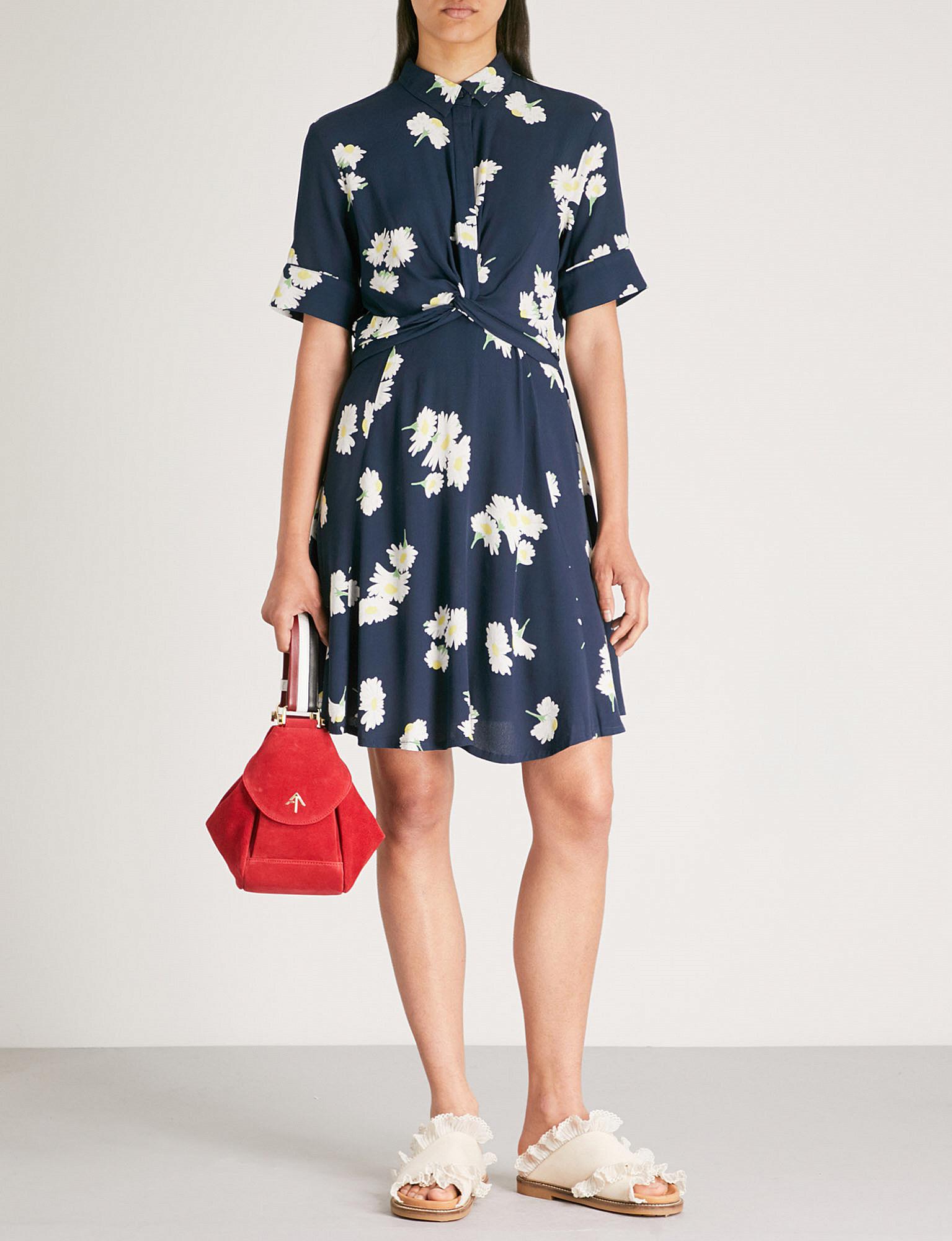 Barra Crepe Twist Dress 2024 dvos