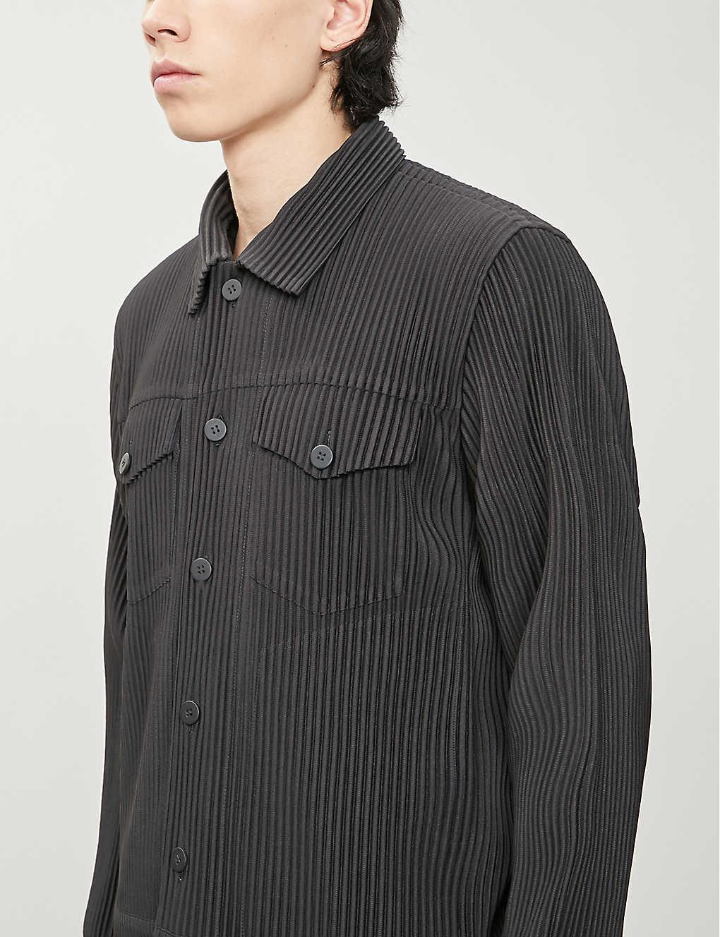 HOMME PLISSE 23SS SERRATE トラックジャケット HOMME PLISSE 23SS SERRATE トラックジャケット