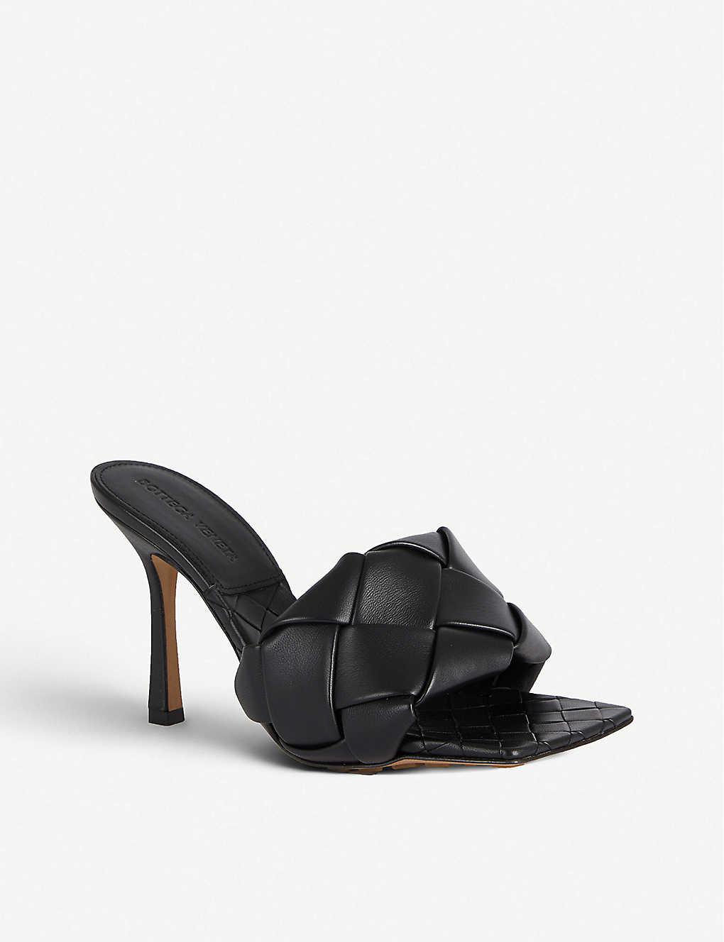 bottega veneta bv lido leather sandals