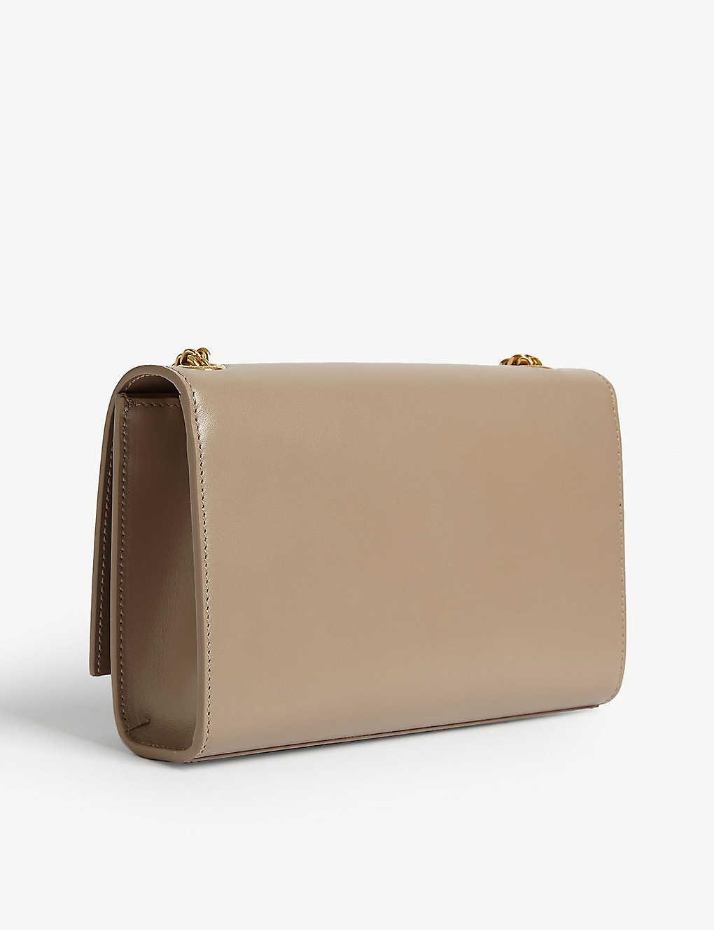 Saint Laurent Kate Tassel Monogram Small Leather Shoulder Bag | Lyst