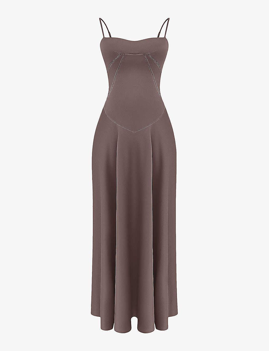 boden pink maxi dress Tala Tiered Jersey Maxi Dress-Pink, Flourishing Meadow