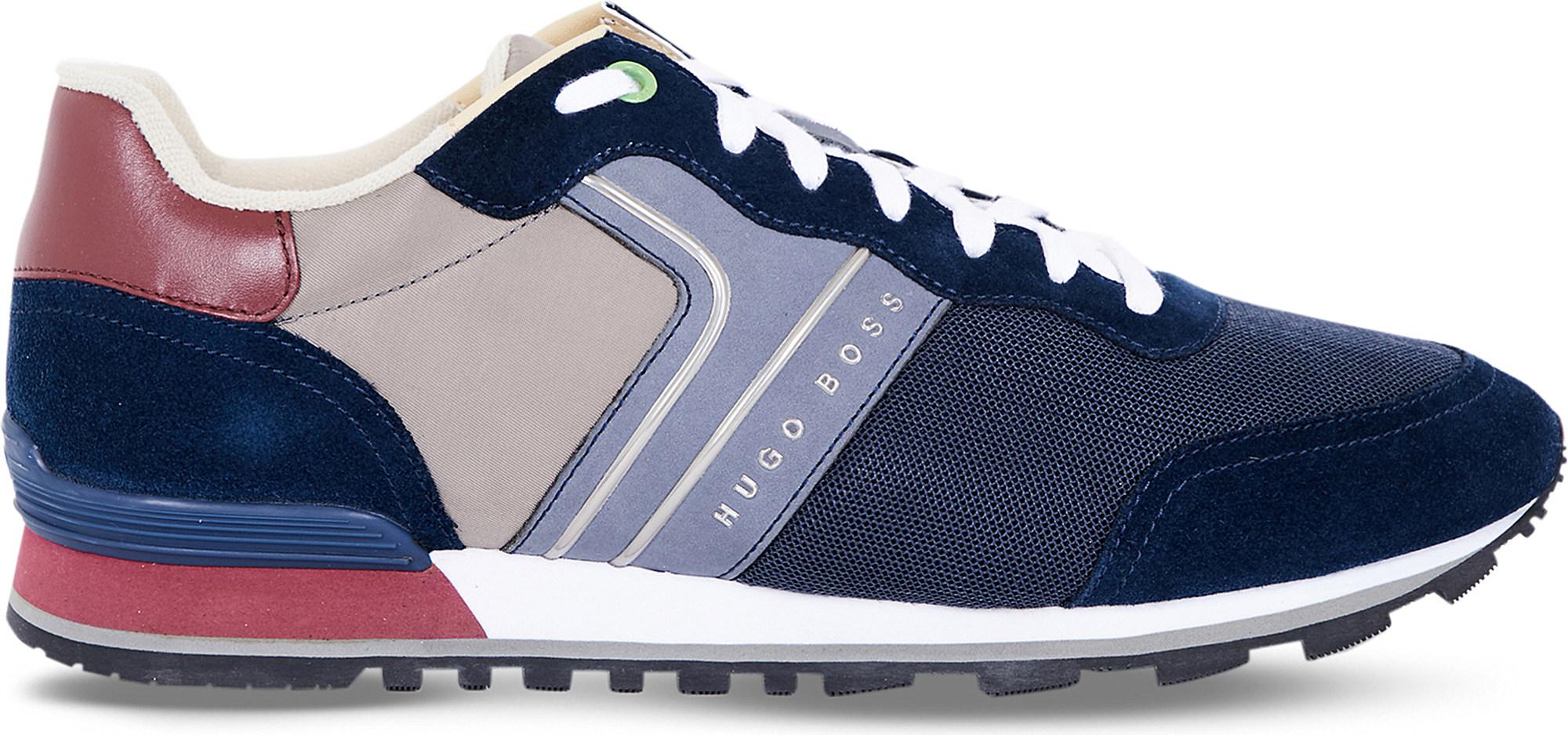 hugo boss parkour trainers navy