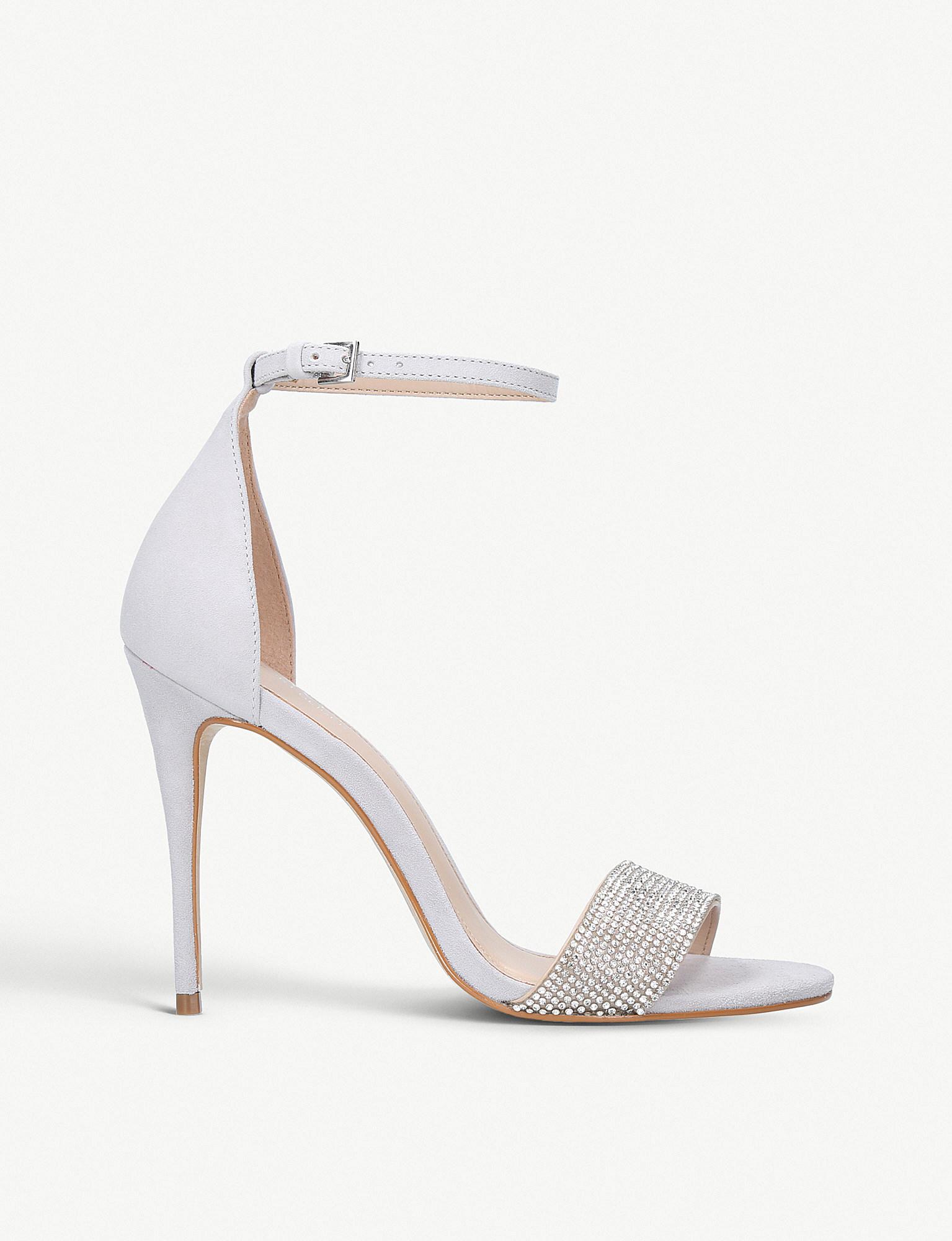 carvela grey sandals