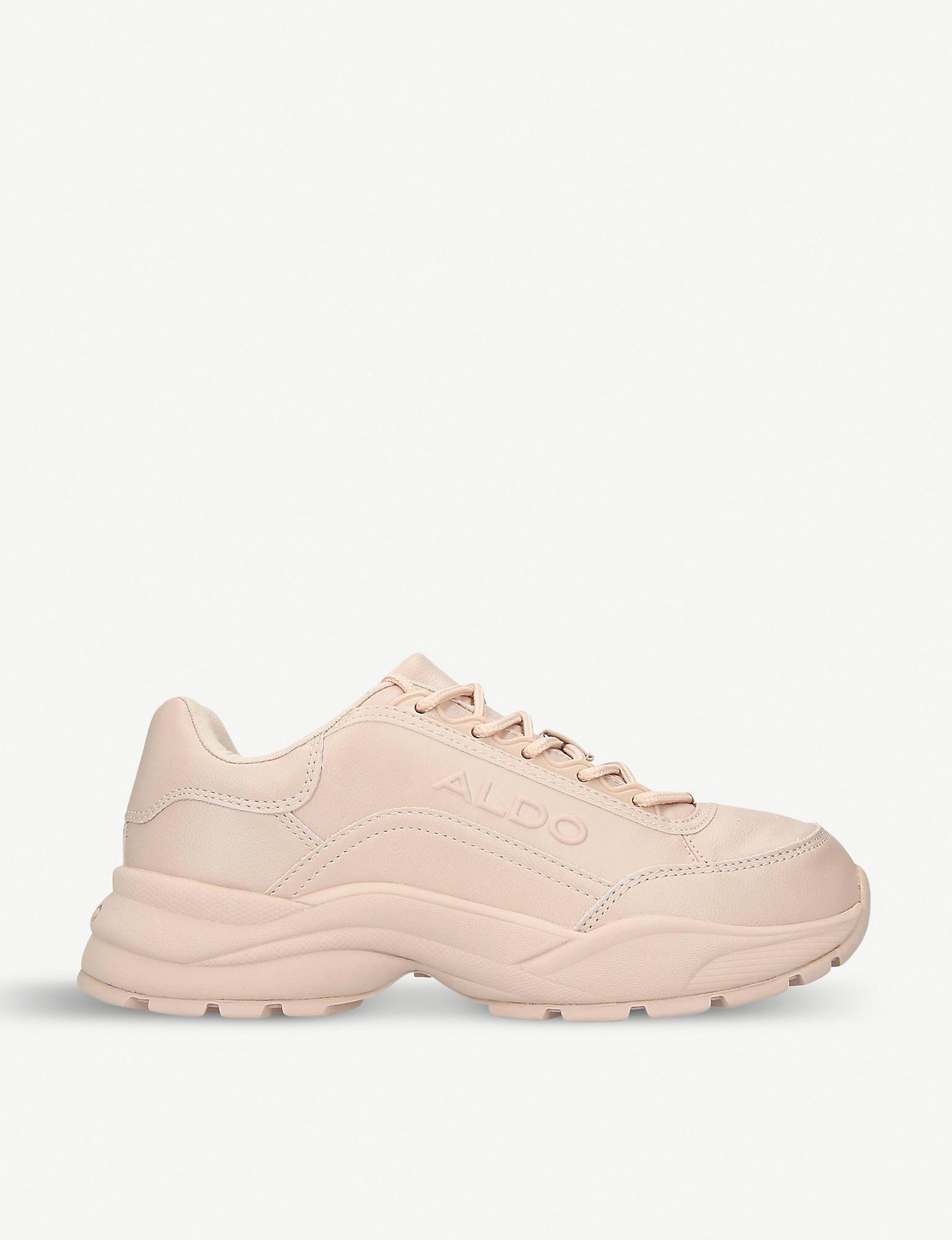 aldo pink trainers