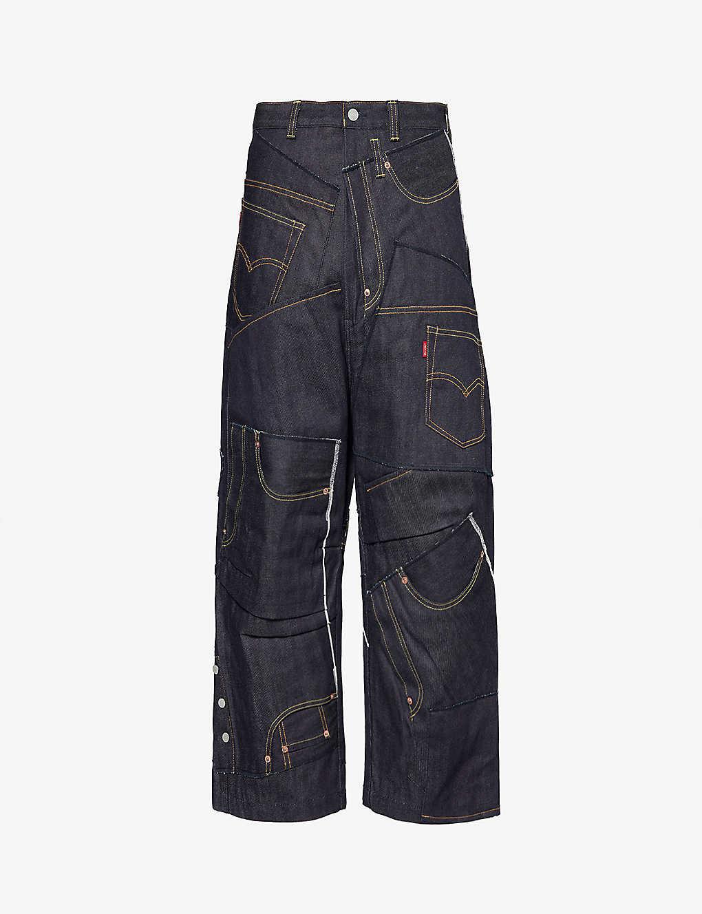 Junya Watanabe Belted Jeans | Black | FARFETCH
