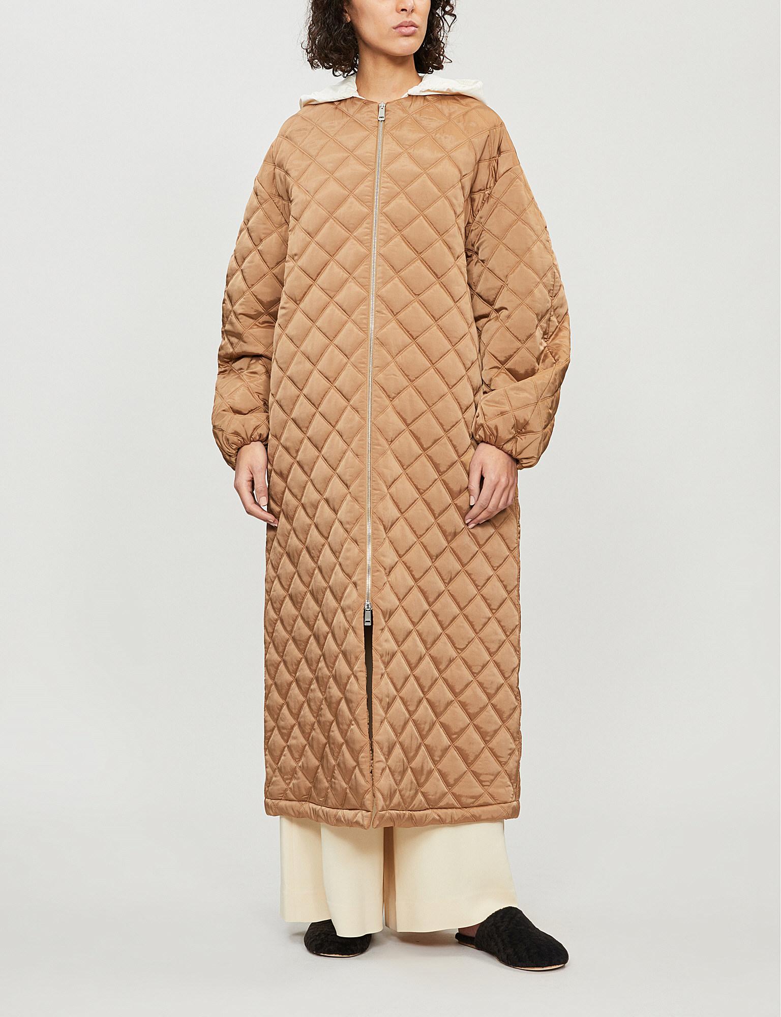 jil sander padded coat