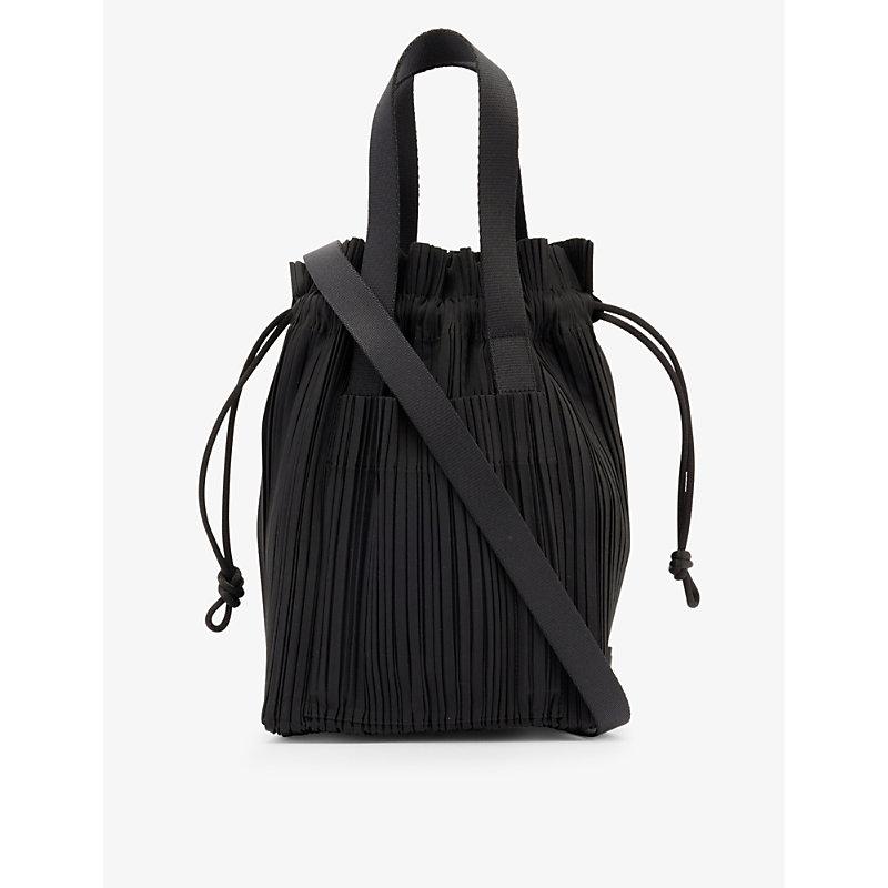 Pleats Please Issey Miyake - Black Drawstring Shoulder Bag