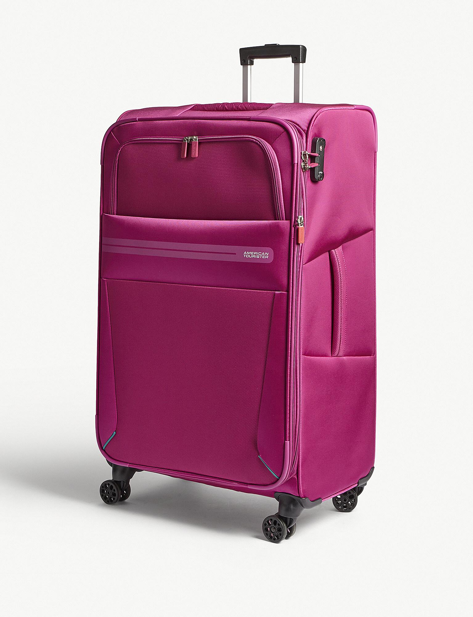 American Tourister Summer Voyager Four-wheel Suitcase 68cm in Pink
