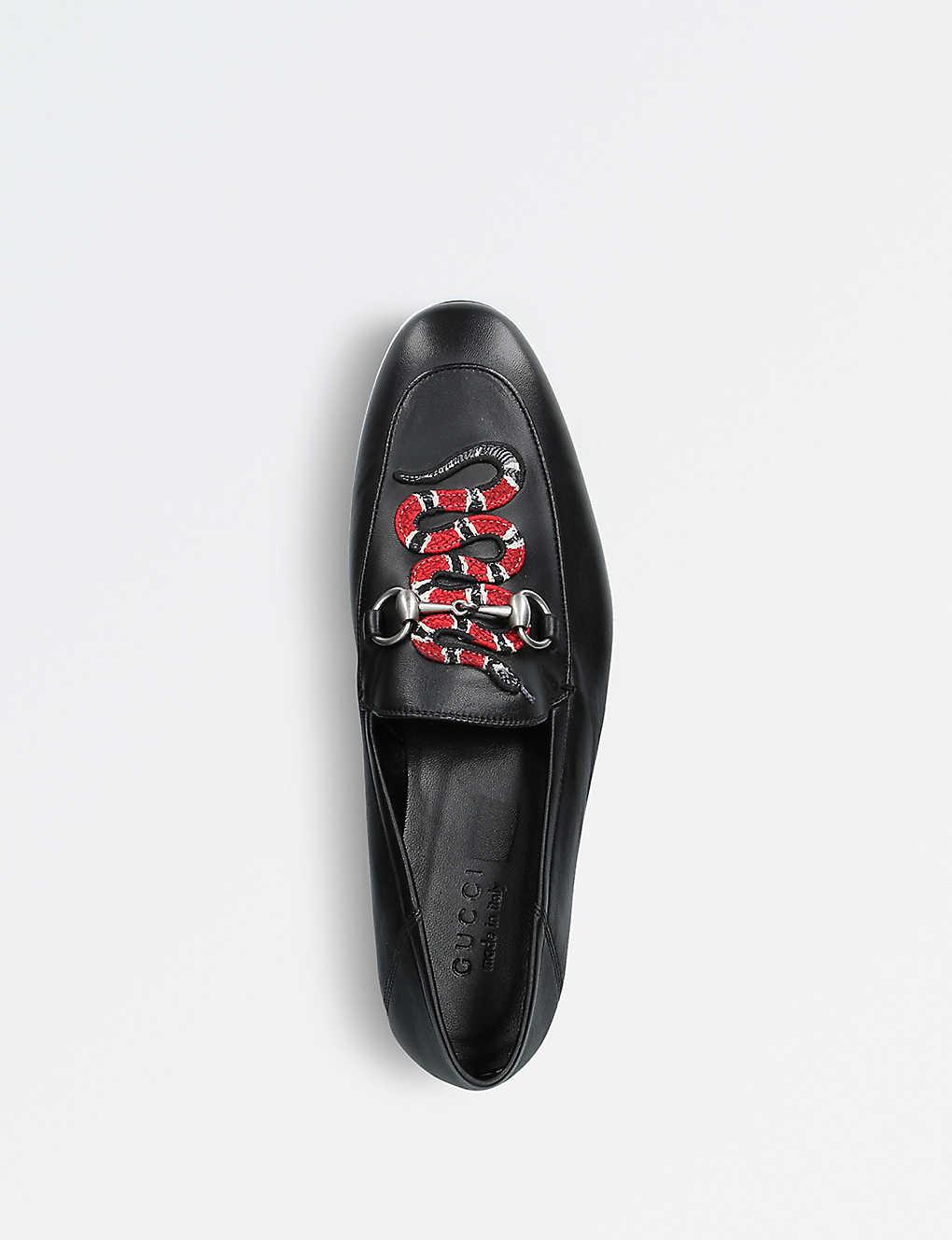 gucci kingsnake loafers