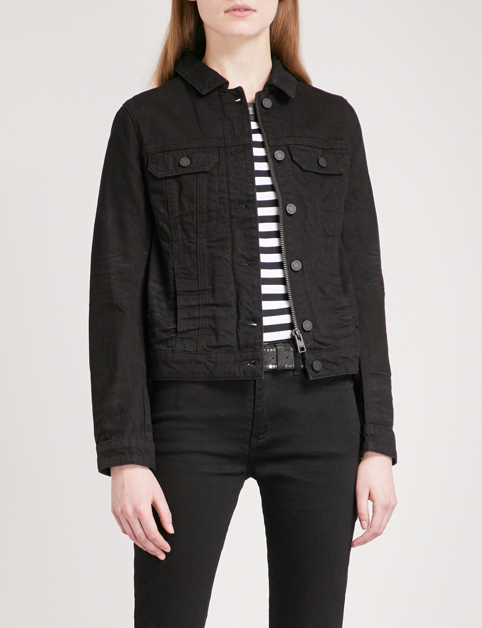 zadig voltaire jeans jacket
