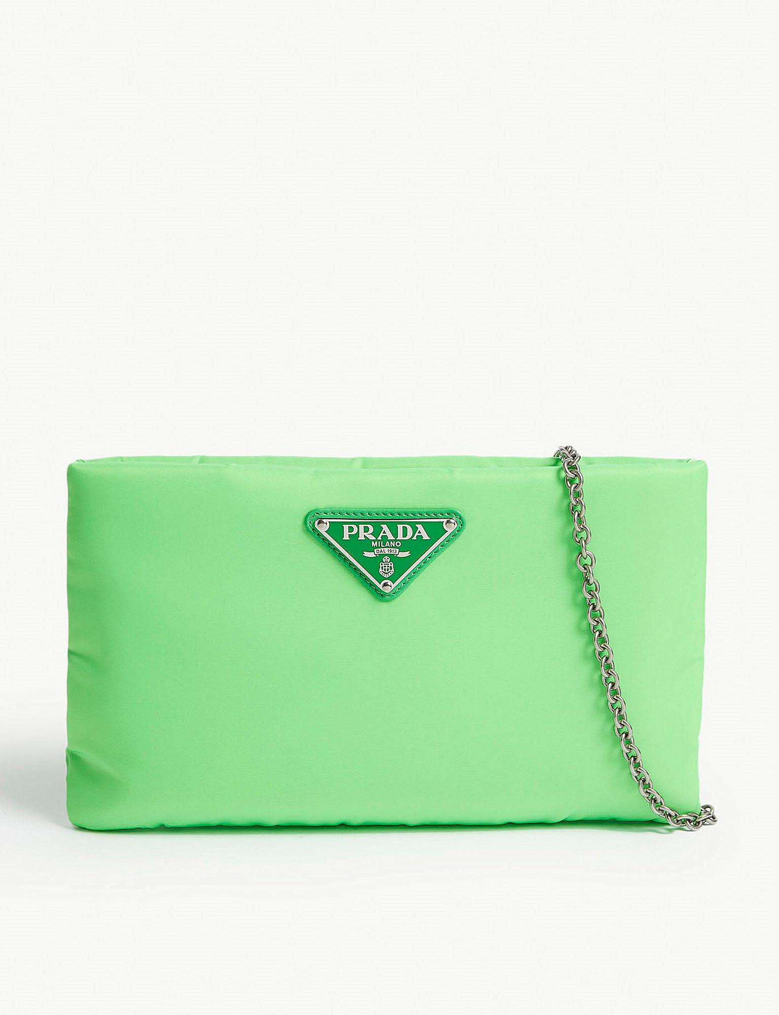 neon green pouch
