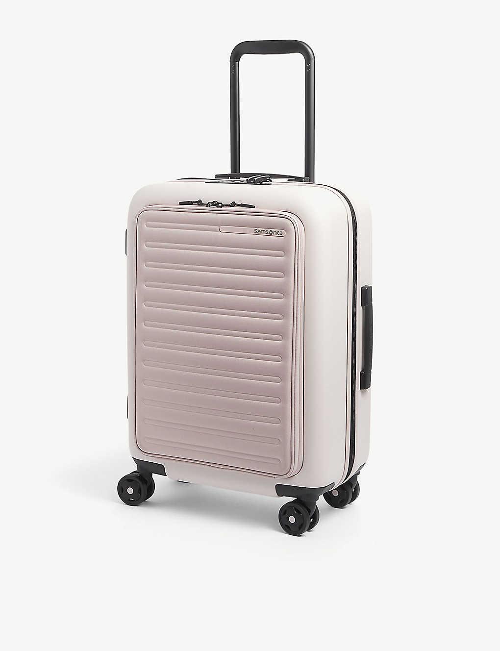 Samsonite Stackd Front-pocket Spinner Four-wheel Expandable Suitcase 55cm |  Lyst