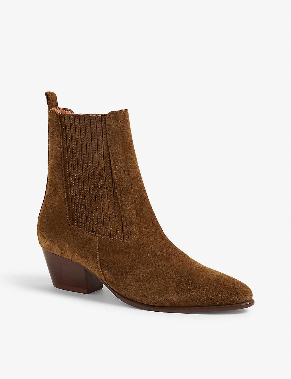 olive ankle boots