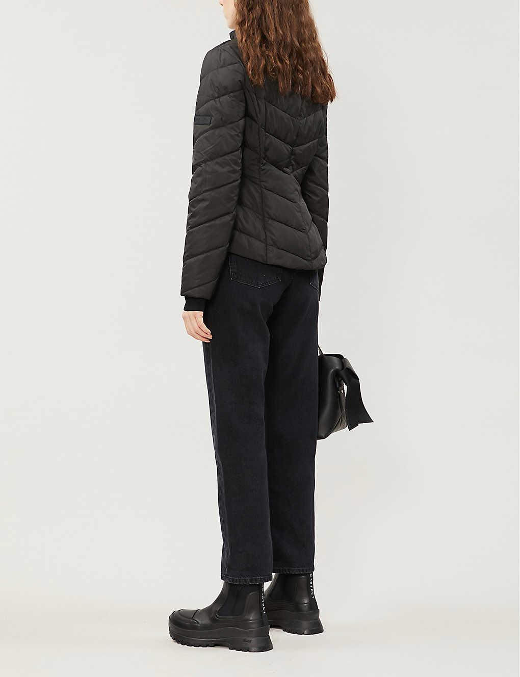 packaway quilted jacket