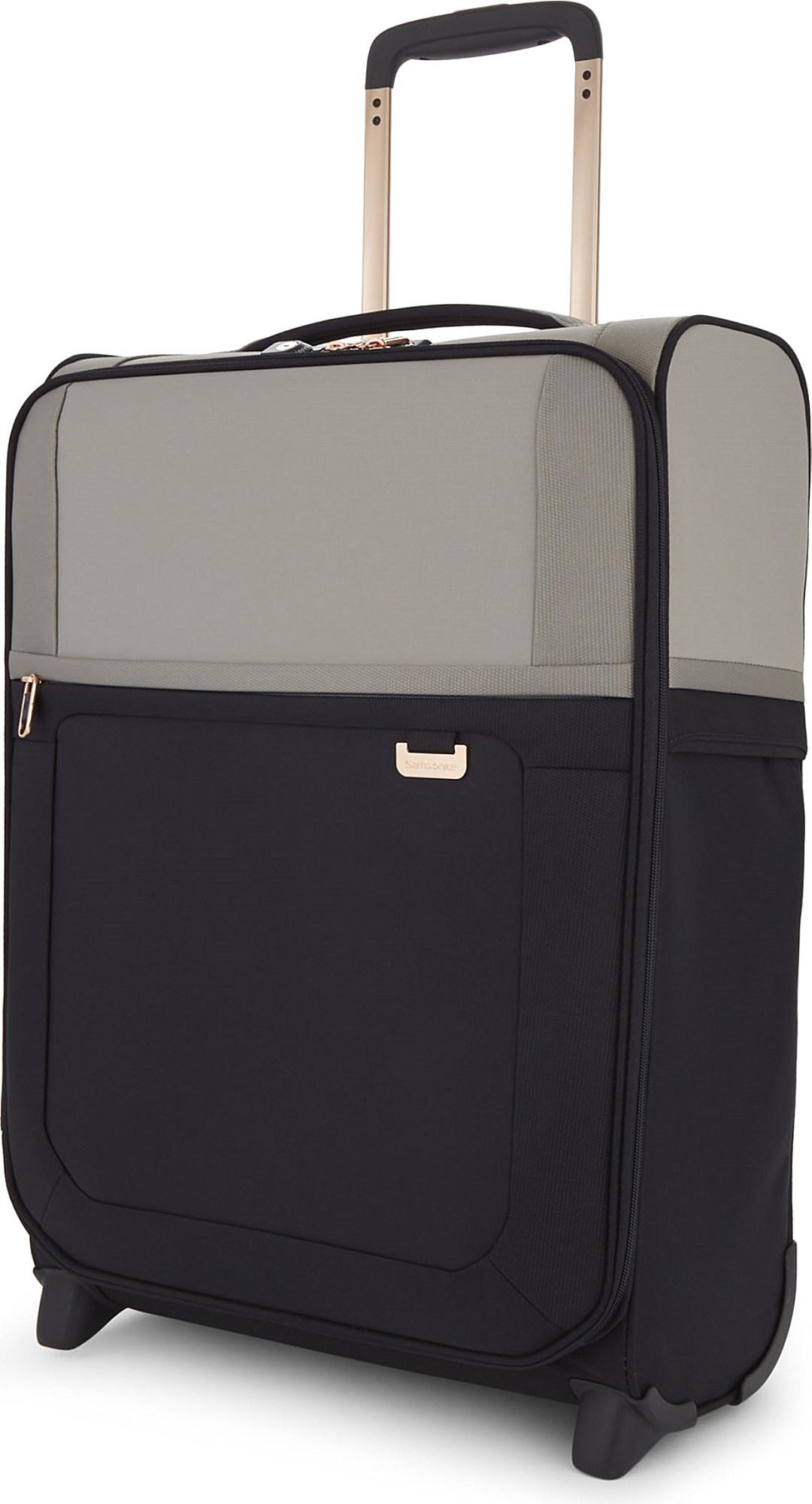 Samsonite Synthetic Uplite Four Wheel Expandable Cabin Suitcase