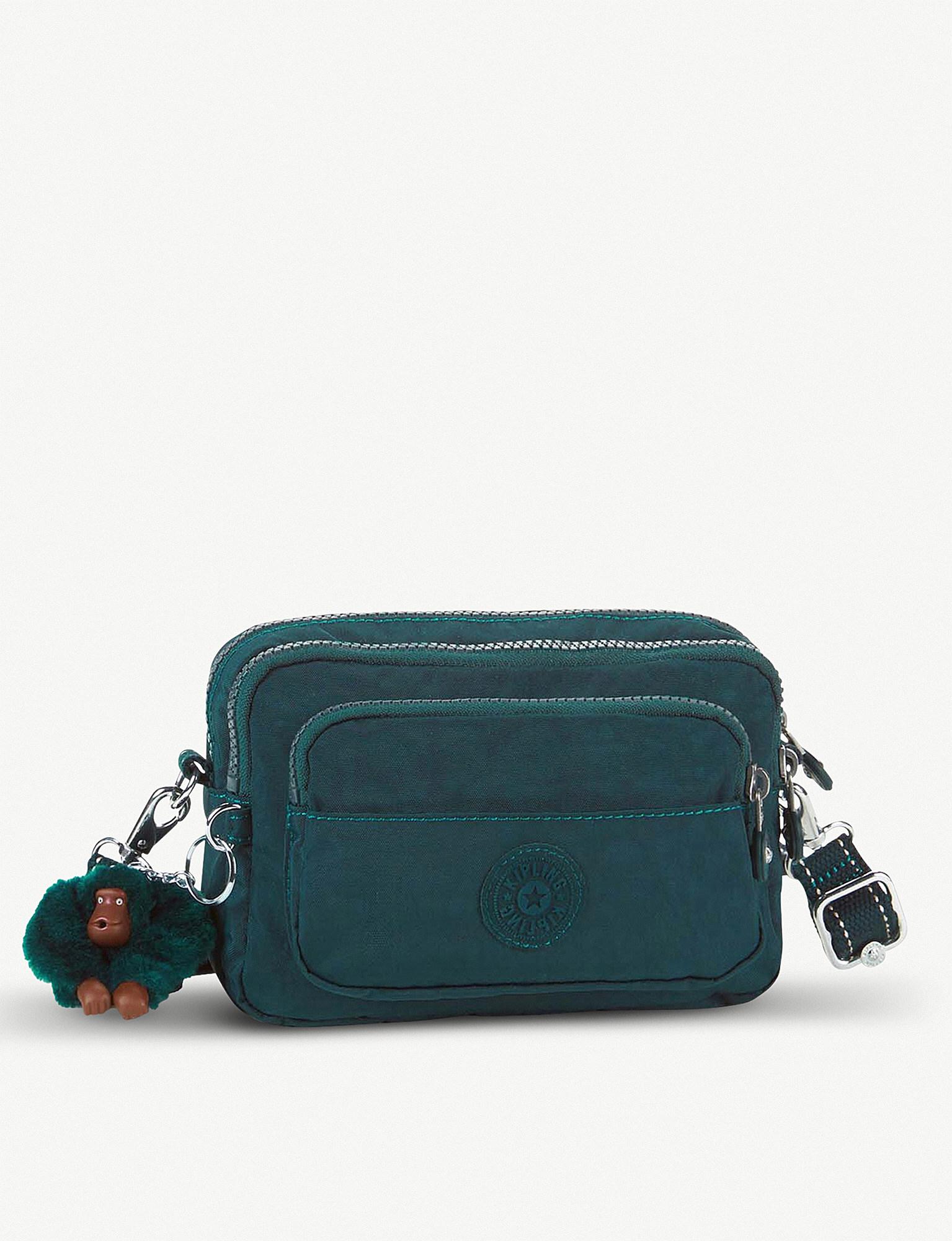 Kipling Synthetic Multiple Nylon Bum Bag/shoulder Bag in Deep Emerald c  (Green) | Lyst
