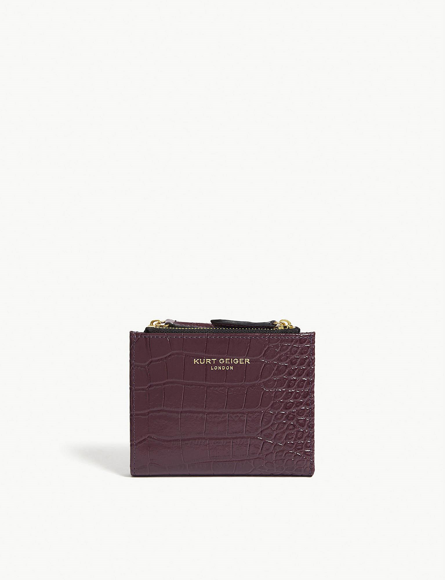 Kurt geiger saffiano mini purse sale