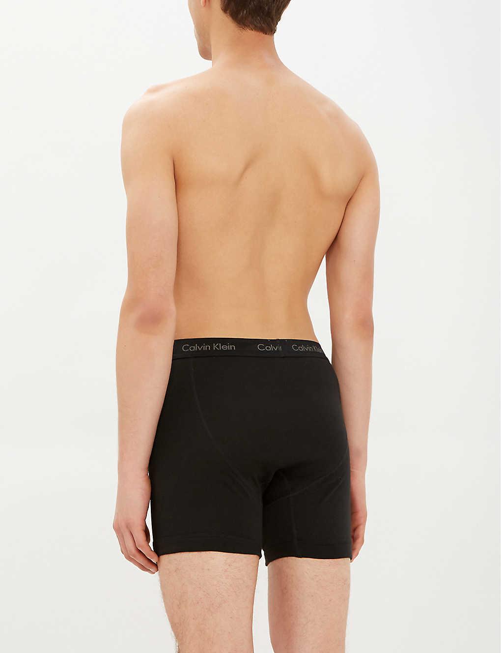 Calvin Klein Cotton Men's Black Buttonfly Boxer Briefs for Men Lyst
