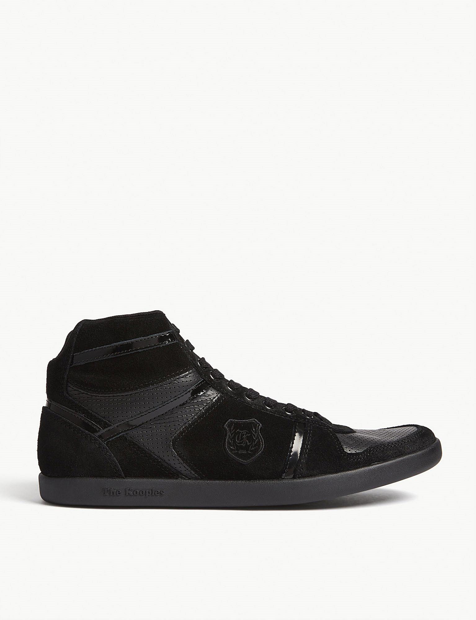 kooples high top trainers