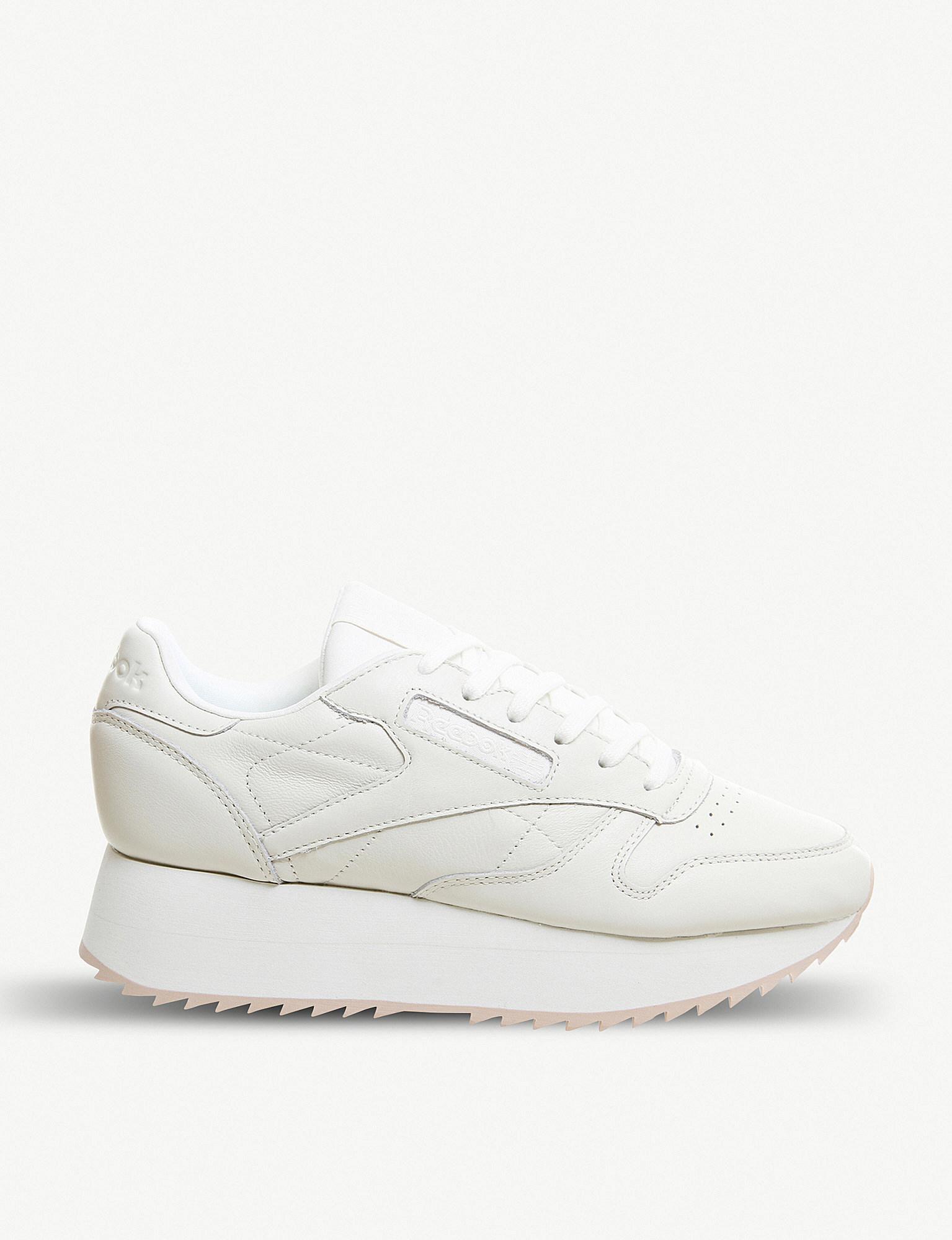 persoonlijkheid volume Productie Reebok Classic Platform Sneakers in White | Lyst