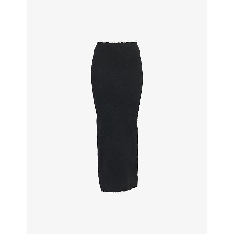 Marc Le Bihan Black 3 layers Floral Motif Skirt – IfSohoNewYork