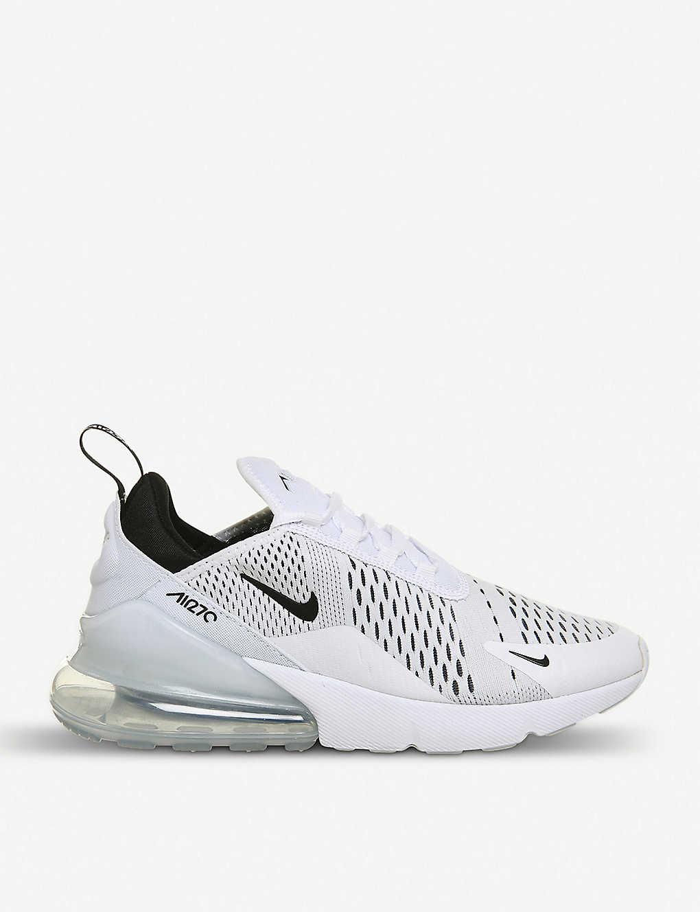 Nike Air Max 270 Low-top Mesh Trainers in White | Lyst
