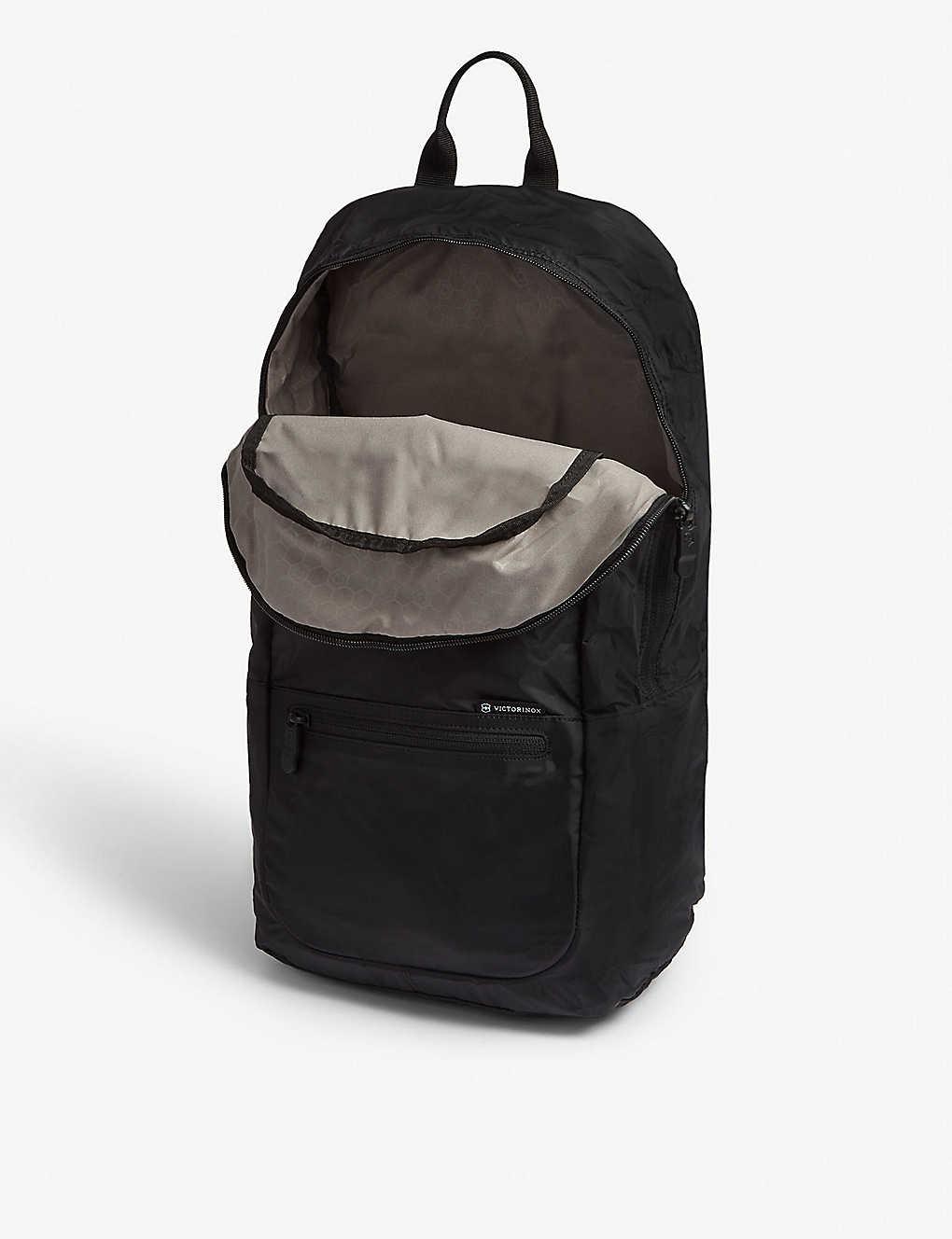 Victorinox Synthetic Packable Nylon Backpack in Black Lyst