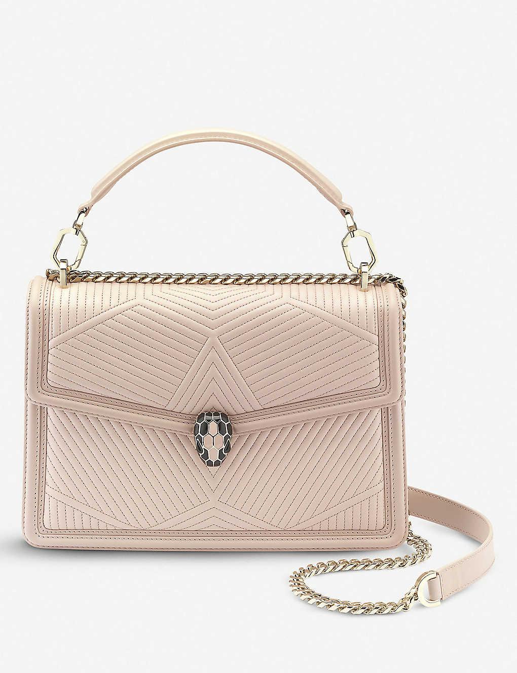 bvlgari serpenti bag pink