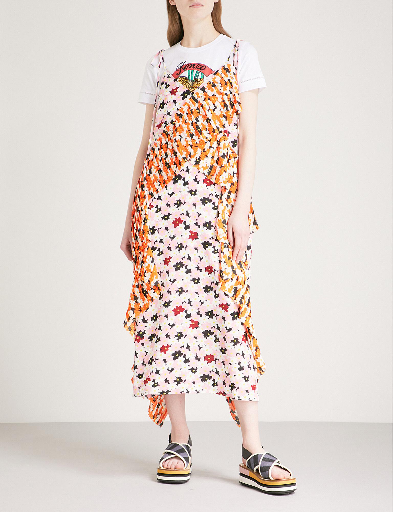 kenzo floral dress