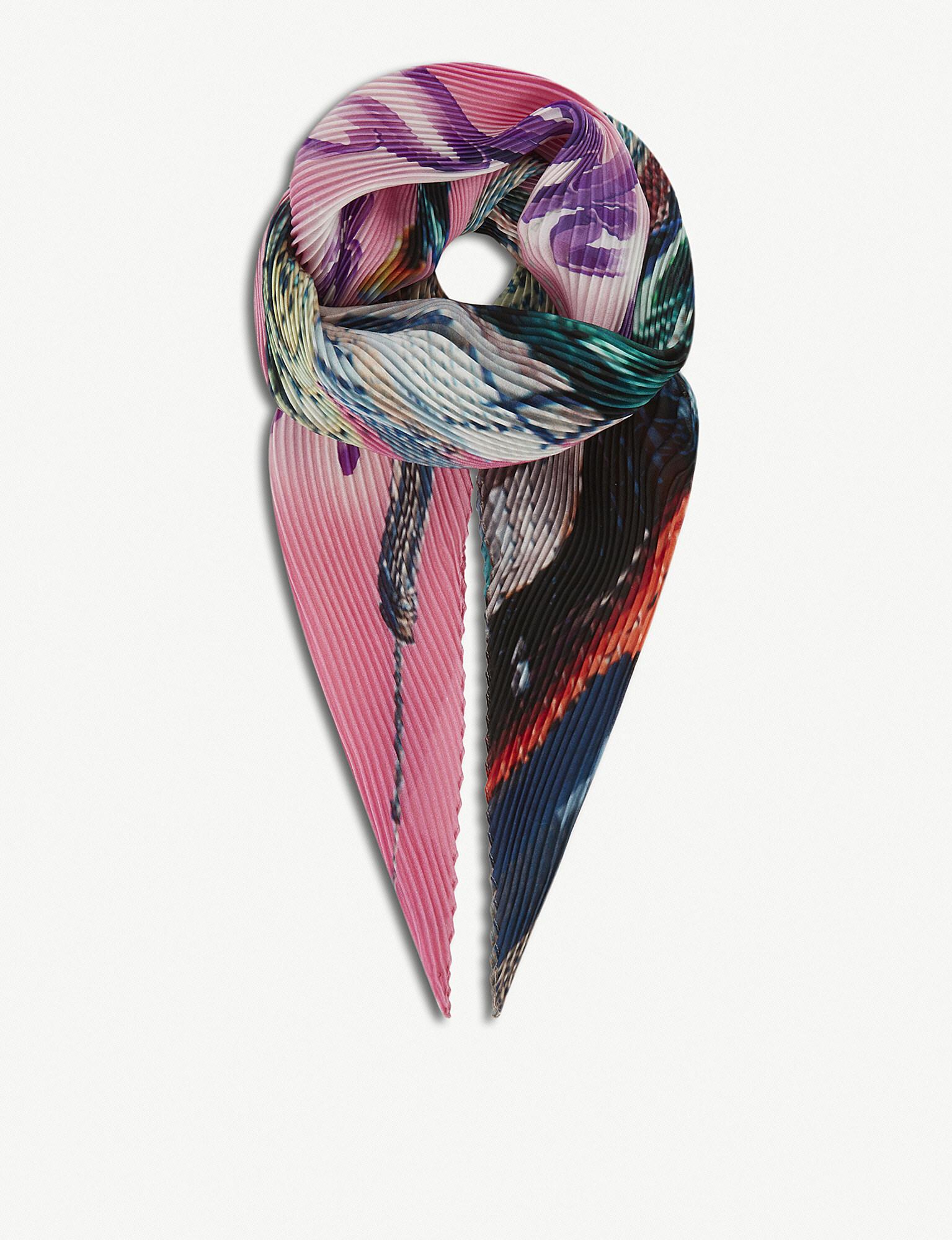 balenciaga scarf selfridges