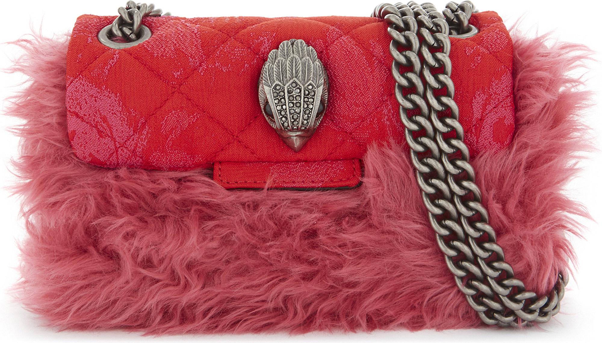 Kurt Geiger Mini Kensington Crossbody Bag in Pink Lyst