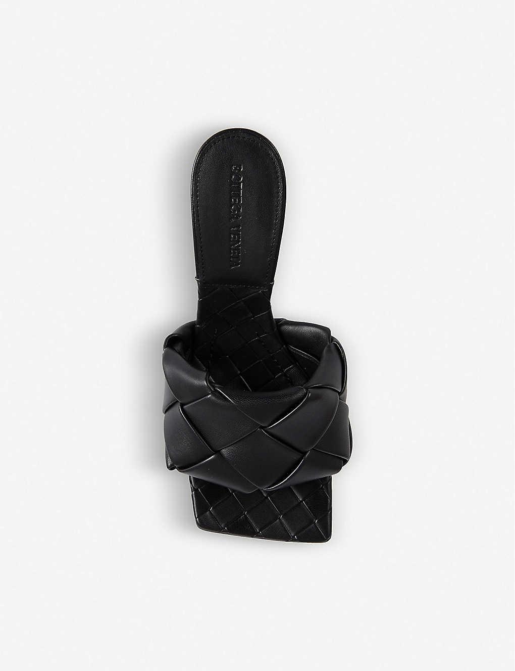 bottega veneta bv lido leather sandals