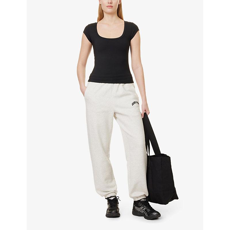 ADANOLA Ultimate Scoop-Neck Cap-Sleeve Stretch-Woven Top in