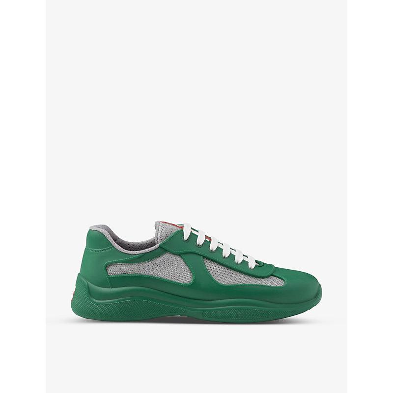 Prada green sneakers new arrivals