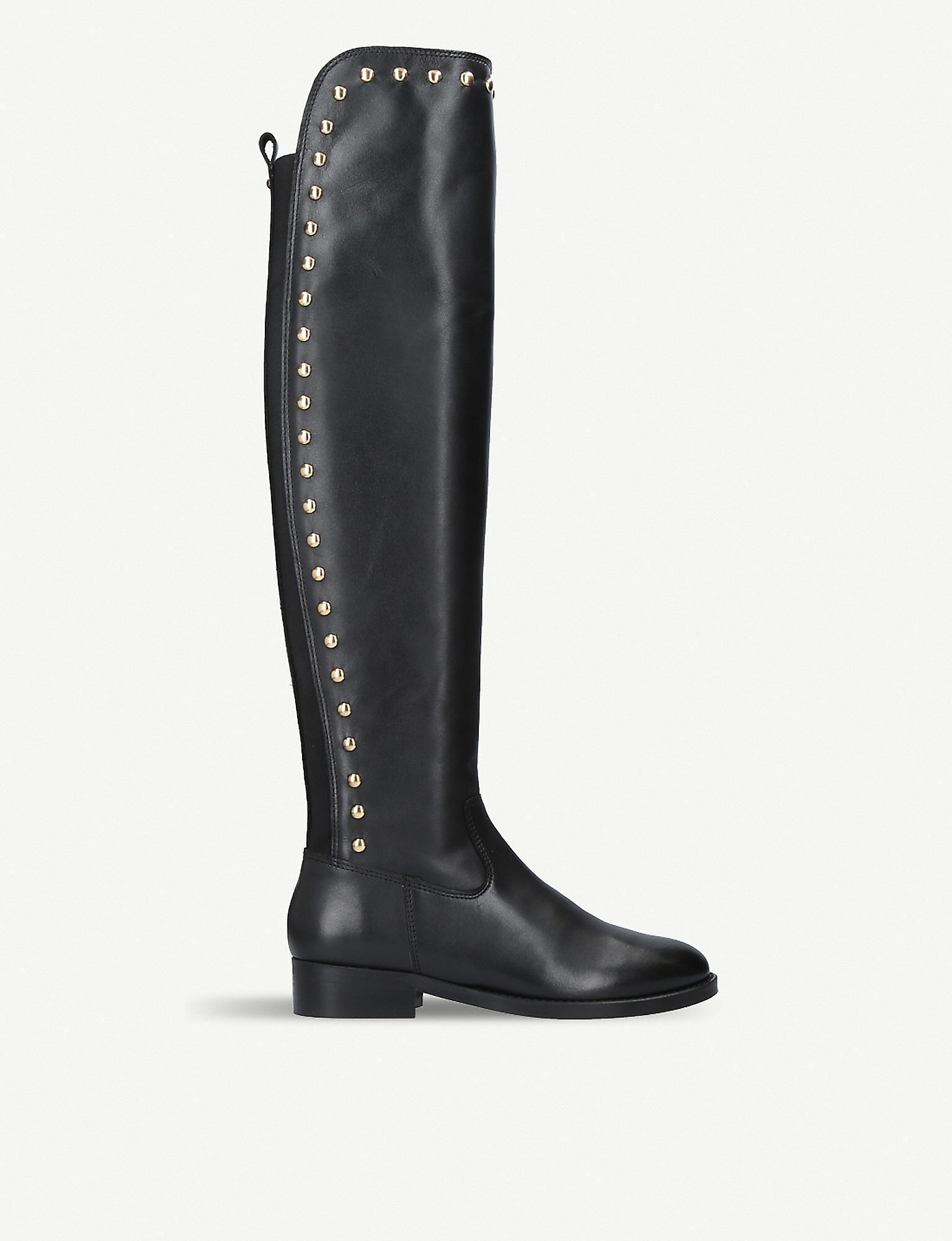 kurt geiger knee high boots flat