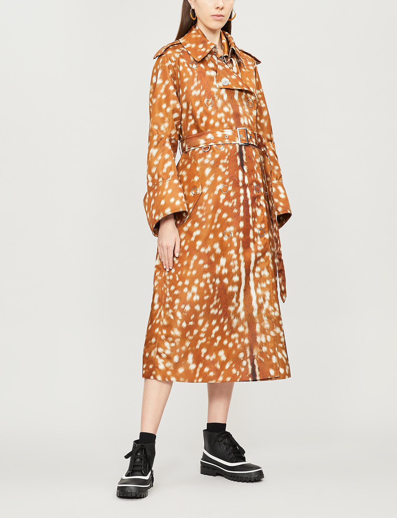 burberry deer trench