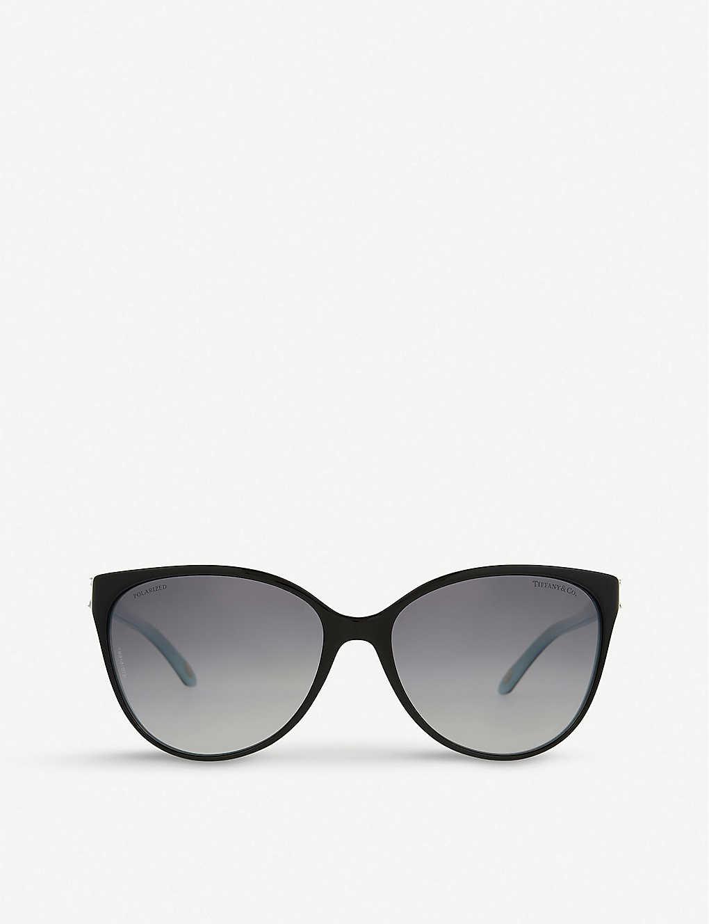 Tiffany & Co. Unisex Tf4089b Aria Concerto Cat Eye-frame Sunglasses in Gray  | Lyst