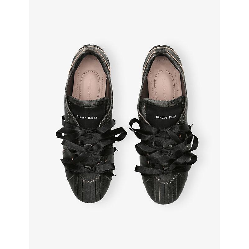 Simone Rocha サテンフラットシューズ Simone Rocha Shoes for Women | Online Sale up to 38% off | Lyst