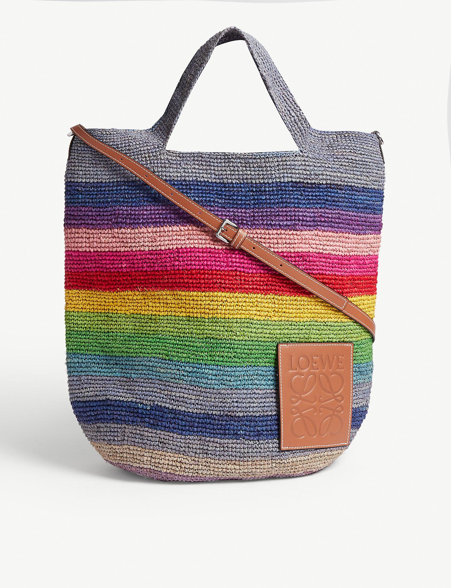 Loewe X Paula's Ibiza Rainbow Slit Shoulder Bag | Lyst
