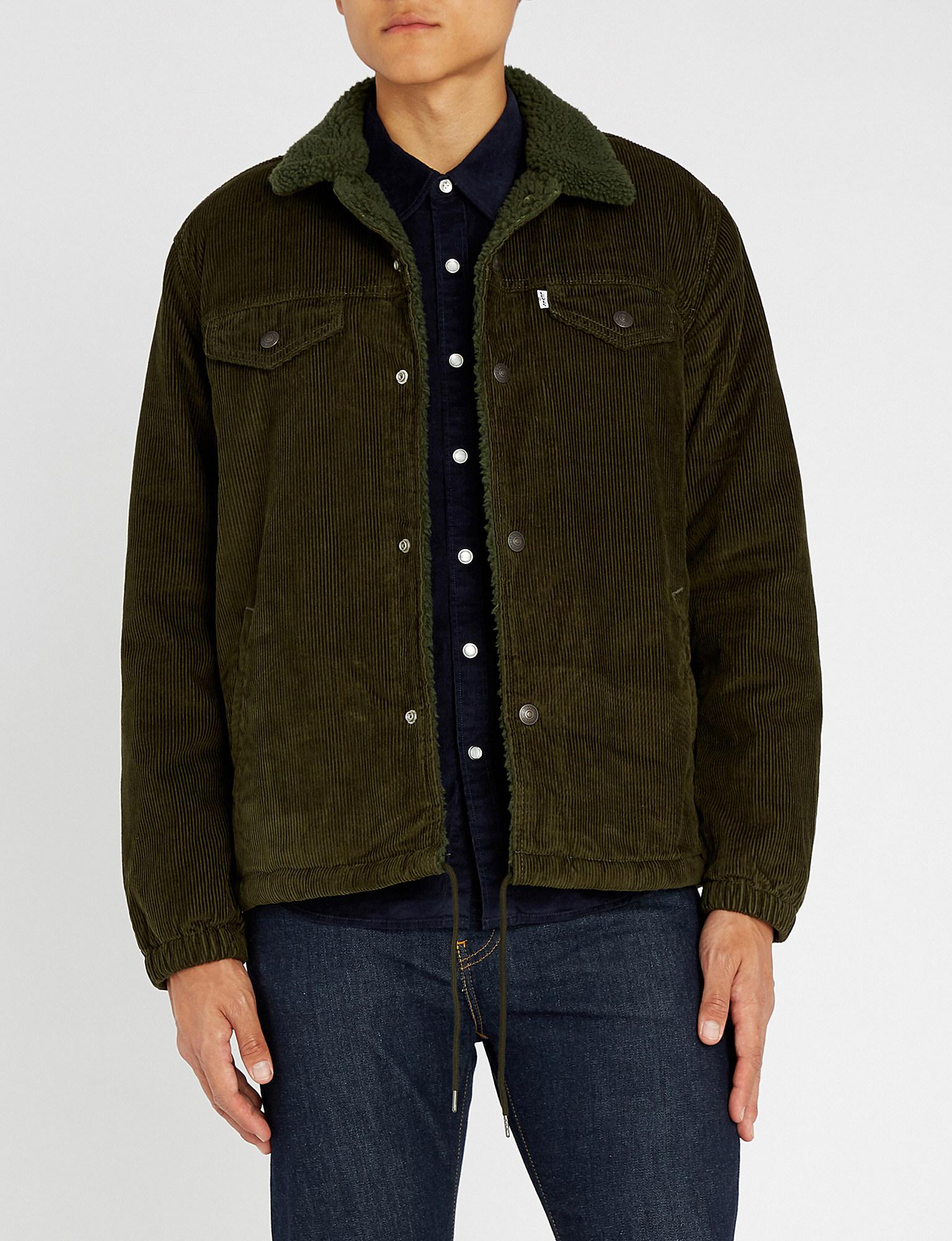 Levi's Sherpa Corduroy Trucker Jacket for Men - Lyst
