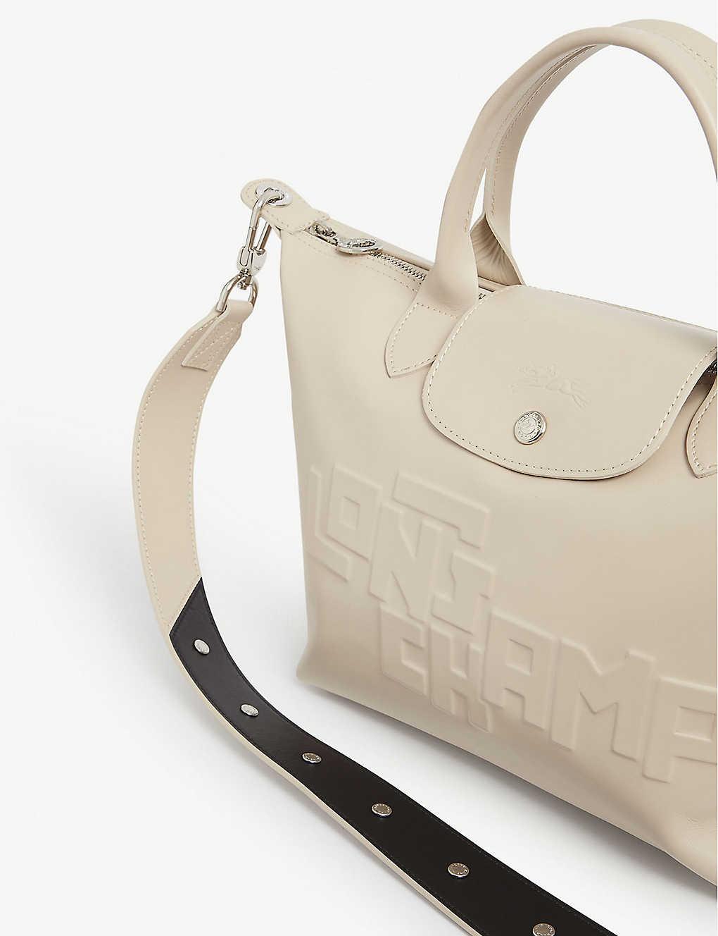 longchamp le cuir leather