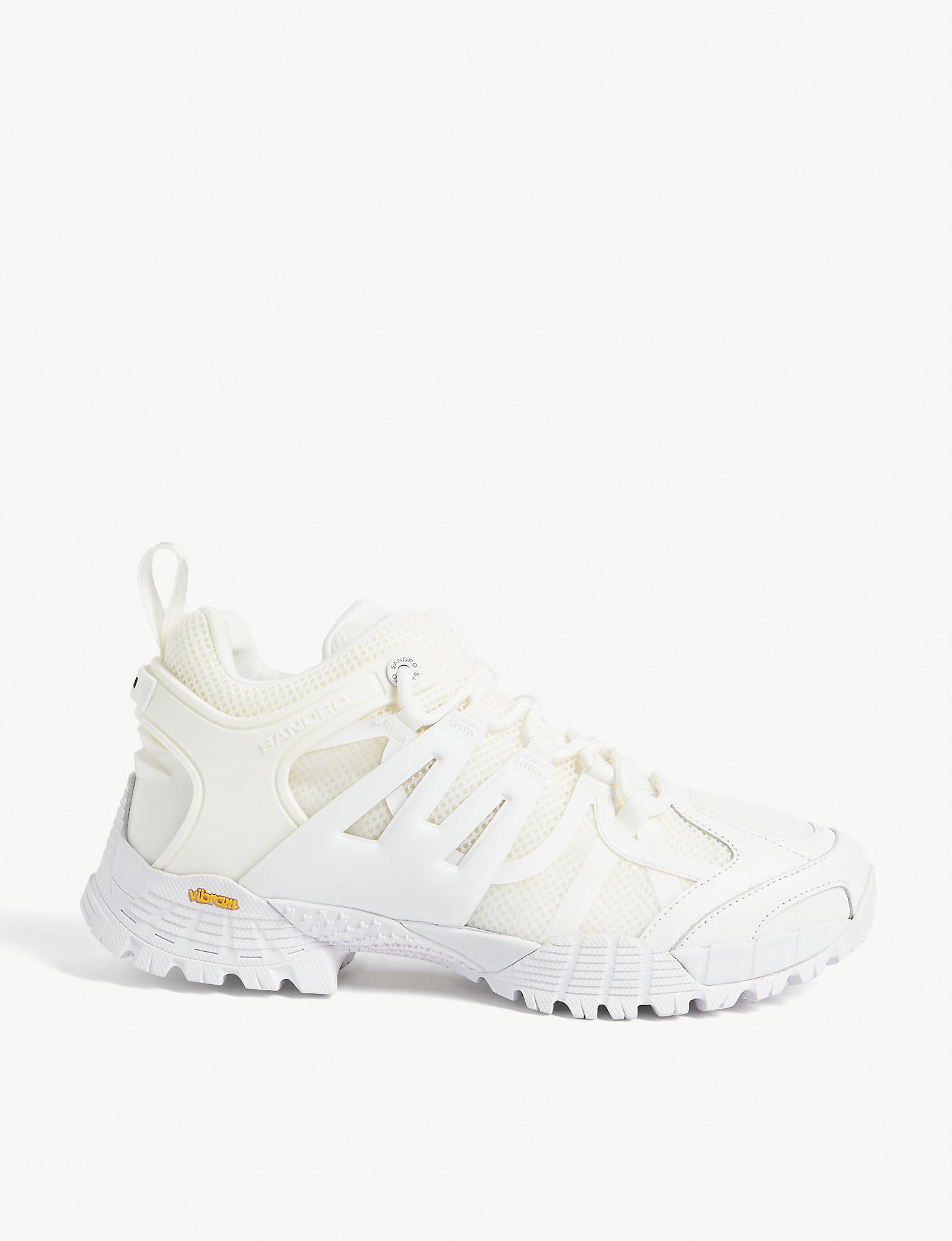 Sandro Hiking Shoes in White for Men | Lyst