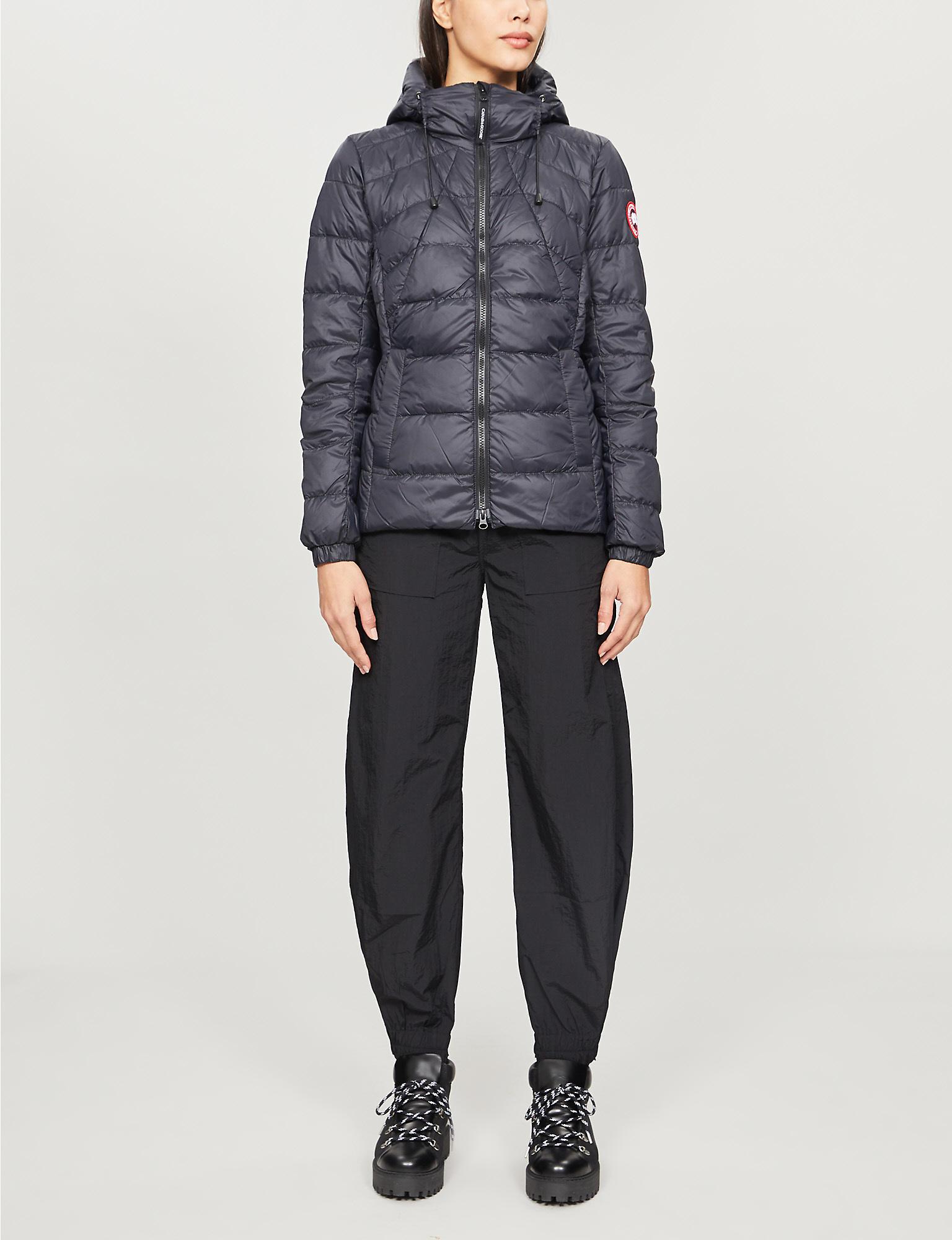 abbott hoody packable down jacket