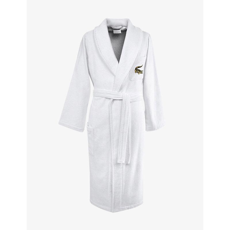 Lacoste bathrobe mens hot sale