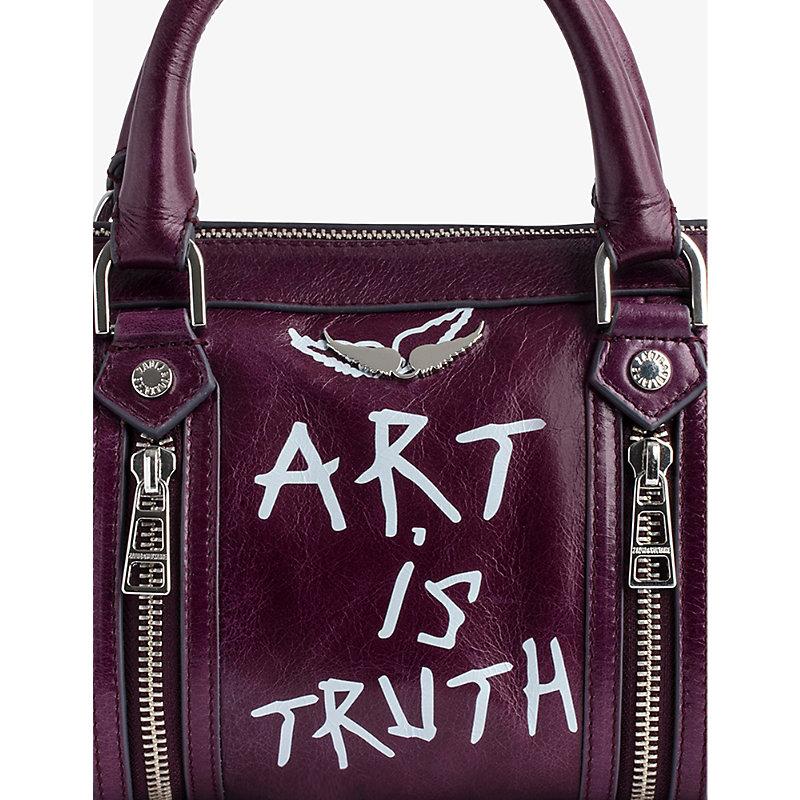 Zadig & Voltaire Sunny Xs 2 Tag Leather Cross-body Bag in Zadig & Voltaire Sunny Xs 2 Tag Leather Cross-body Bag in