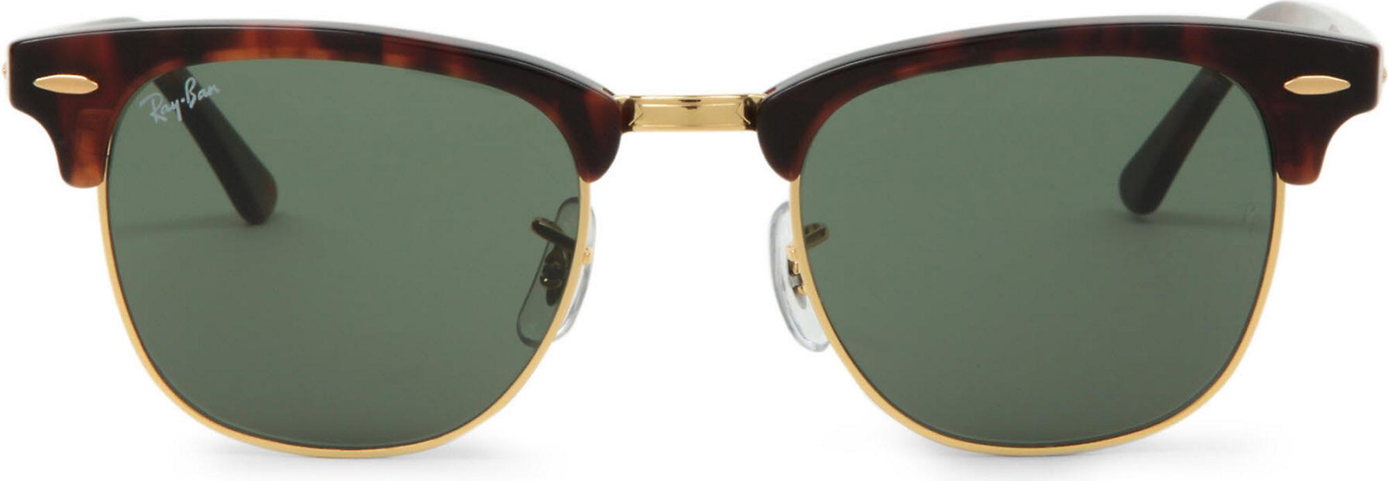 Download Ray-Ban Denim Tortoise Shell Clubmaster Sunglasses Rb3016 ...