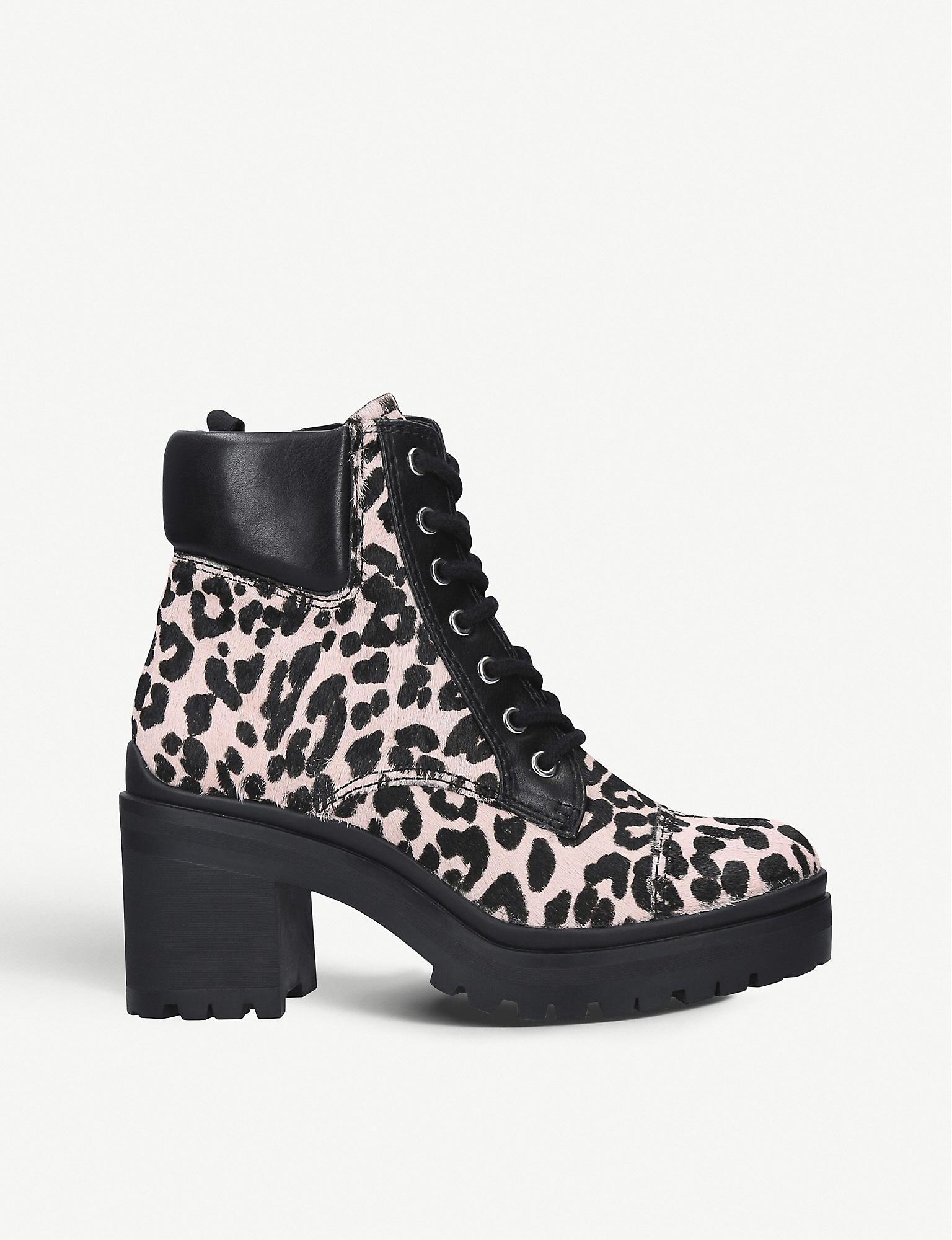 ALDO Brania Animal-print Leather Ankle 